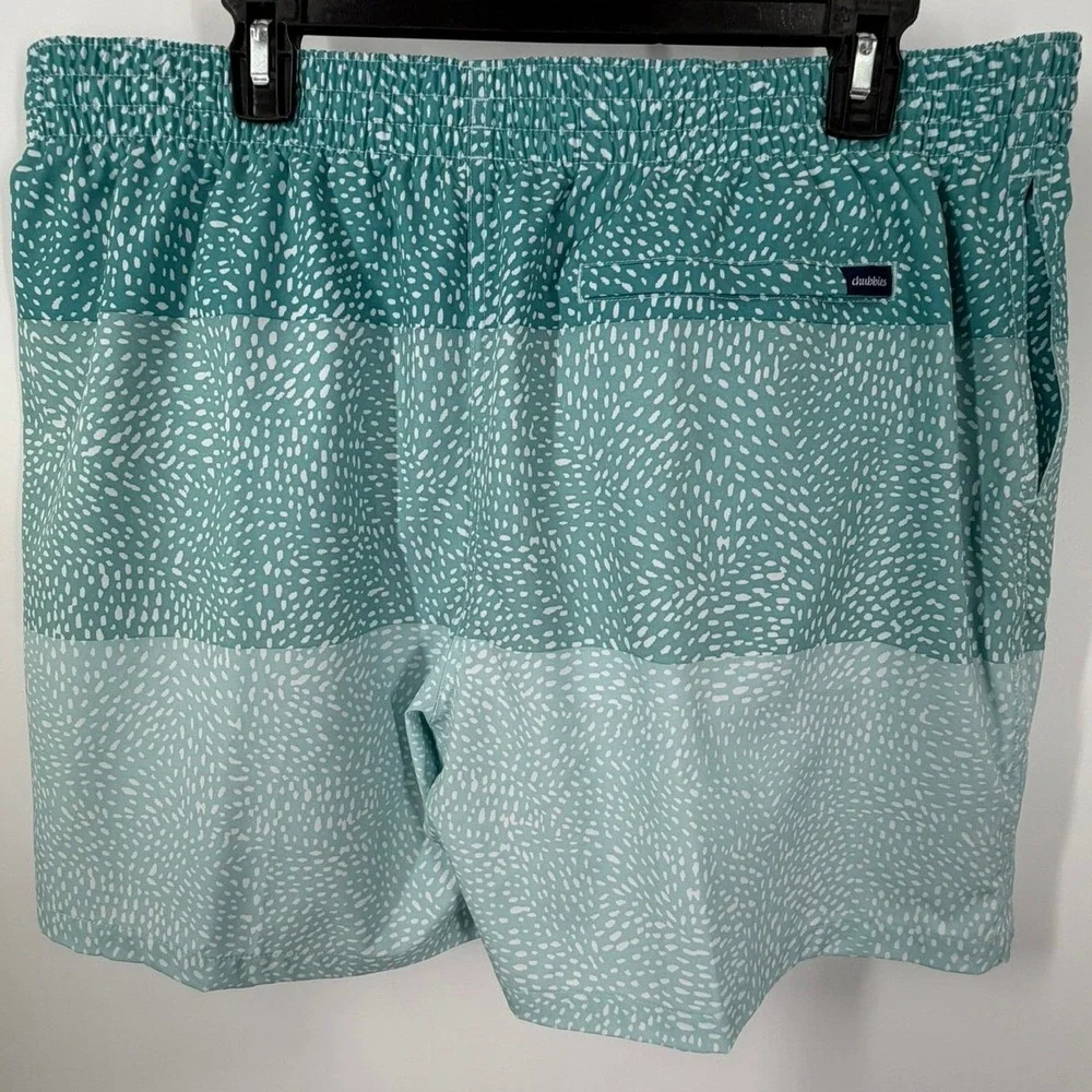 Chubbies The Whale Sharks Swim Trunks Bathing Suit Shorts Men's Size XXL NEW
